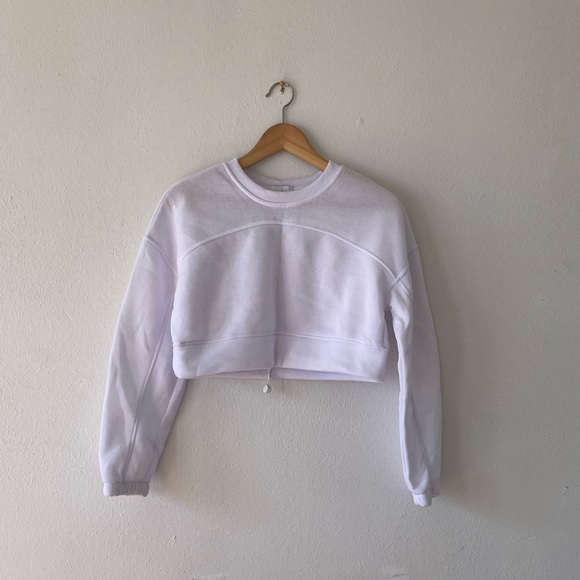 Miss Selfie Crop Crew Sweatshirt - Picture 13 of 13